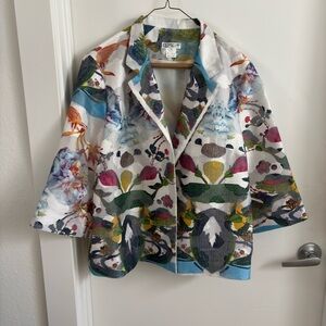 Gracie Chuang Artsy Blazer
